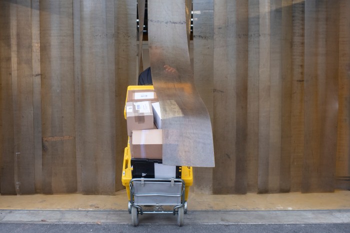 Die Post 2021 so viele Pakete wie noch nie verarbeitet | Bild: Keystone