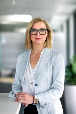 Nicole Burth, Leiterin Kommunikations-Services und Mitglied der Post-Konzernleitung